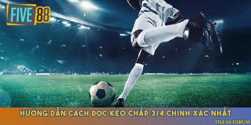 Đọc kèo 3/4  qua ví dụ minh họa và hướng dẫn tận tình