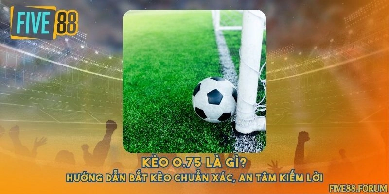Kèo 0.75 là gì? Hướng dẫn bắt kèo chuẩn xác, an tâm kiếm lời
